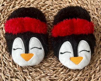 Chaussons de noël bébé