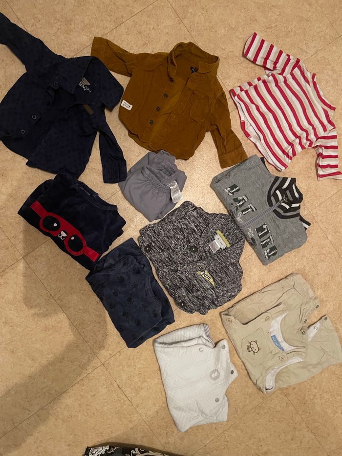Lot vêtements garçons