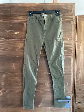 Slim skinny kaki zara taille 38