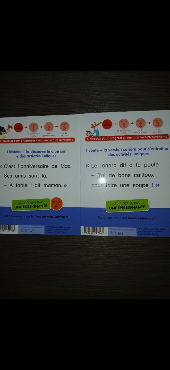 Lot de 2 livres je rentre en CP - photo numéro 2