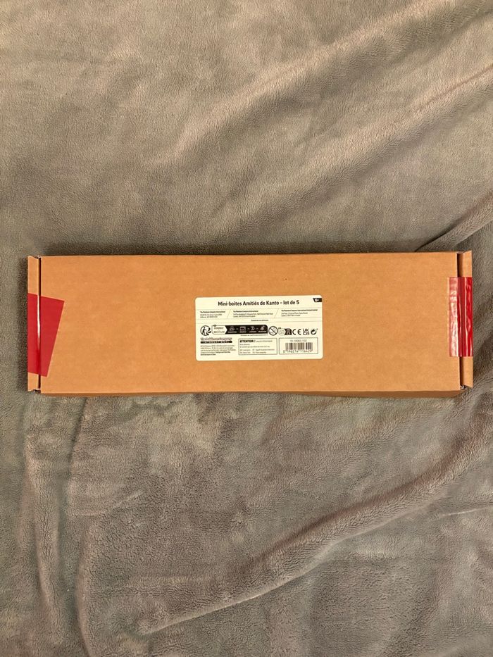 Lot de 5 Mini tin Ami de Kanto Neuf scellé