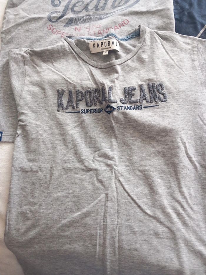 3 t-shirts ML Kaporal 10 ans - photo numéro 2