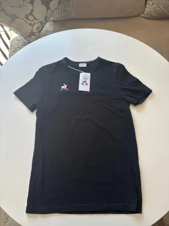 T-shirt Le Coq Sportif noir XS – Neuf avec étiquette