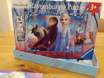 Deux puzzles La Reine des Neiges