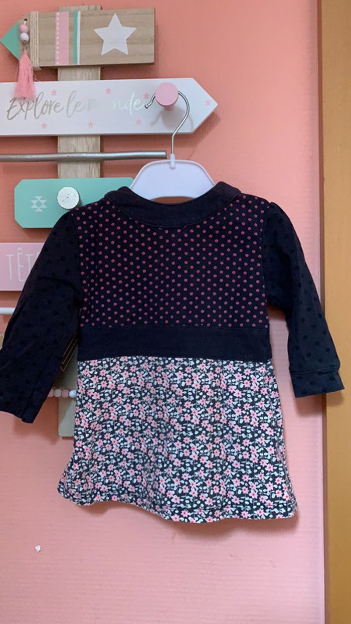 Robe croisé tissaia taille 6 mois - photo numéro 3