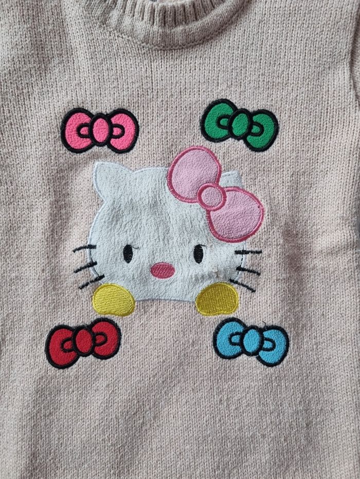 Pull fille Hello Kitty 3-4ans - photo numéro 2