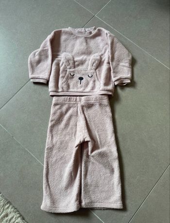 Ensemble éponge Lila lapin 12 mois