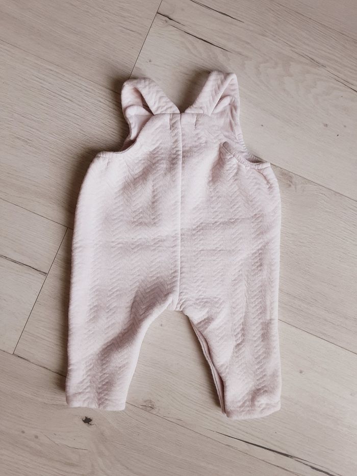 Vêtement bébé fille salopette grenouillère rose Obaïbi 3 mois - photo numéro 3
