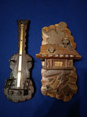 2 accroches porte-clés Vintage