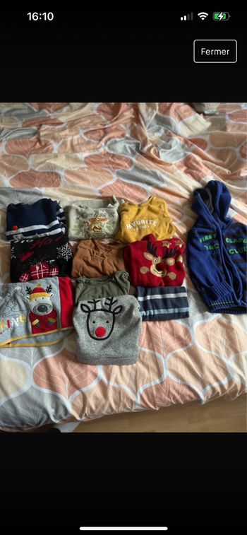 Lot pulls et t shirt manches longues