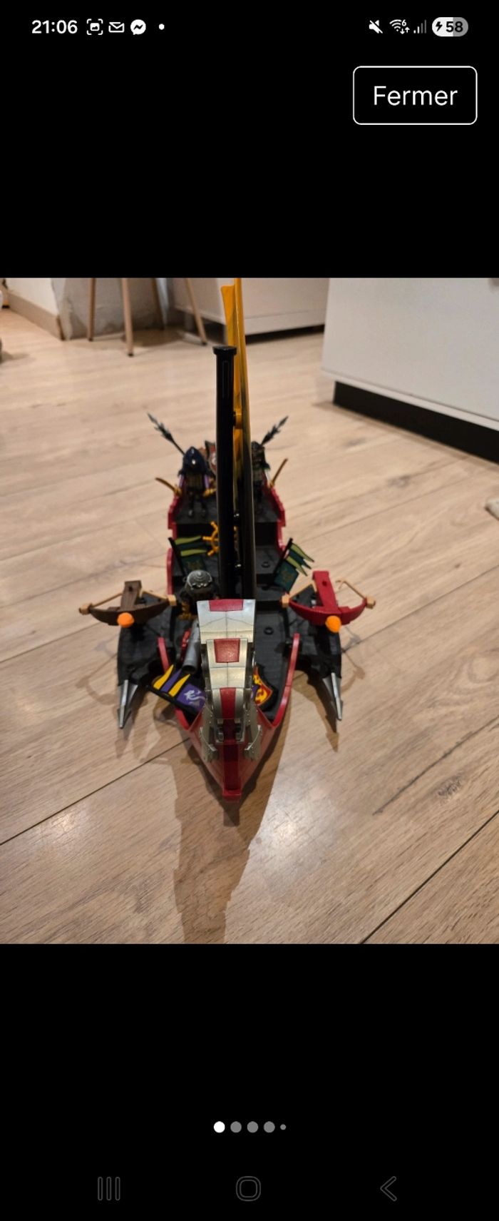 Playmobil vaisseau d’attaque