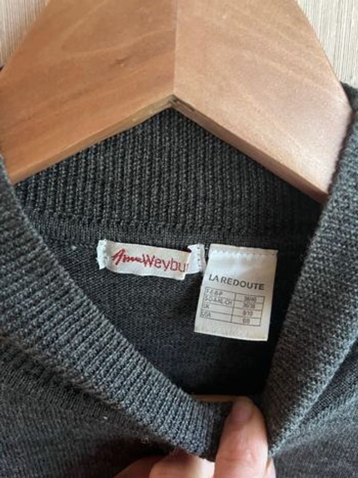 Pull fin rayé laine taille 38/40 - photo numéro 7