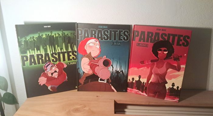 Lot BD – Parasites (Stan Silas) Tomes 1, 2 et 3