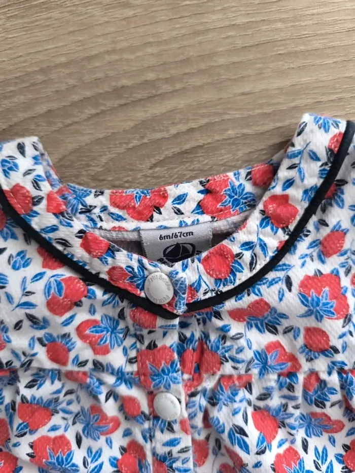 Robe fraise petit bateau 6 mois - photo numéro 3