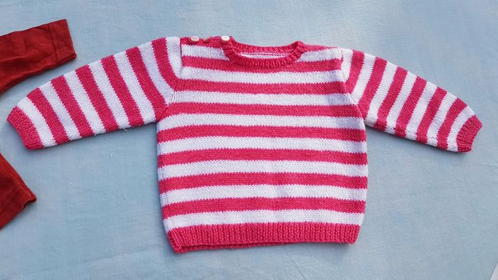 Lot pull et sous-pull fille 6 mois - photo numéro 3