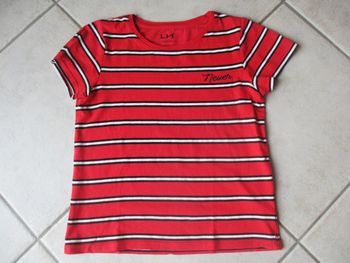 T-shirt manches courtes fille La Halle - 10 ans