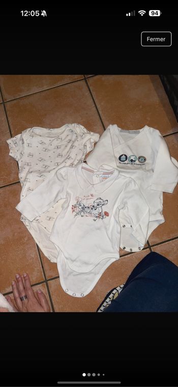 Lot de bodies
