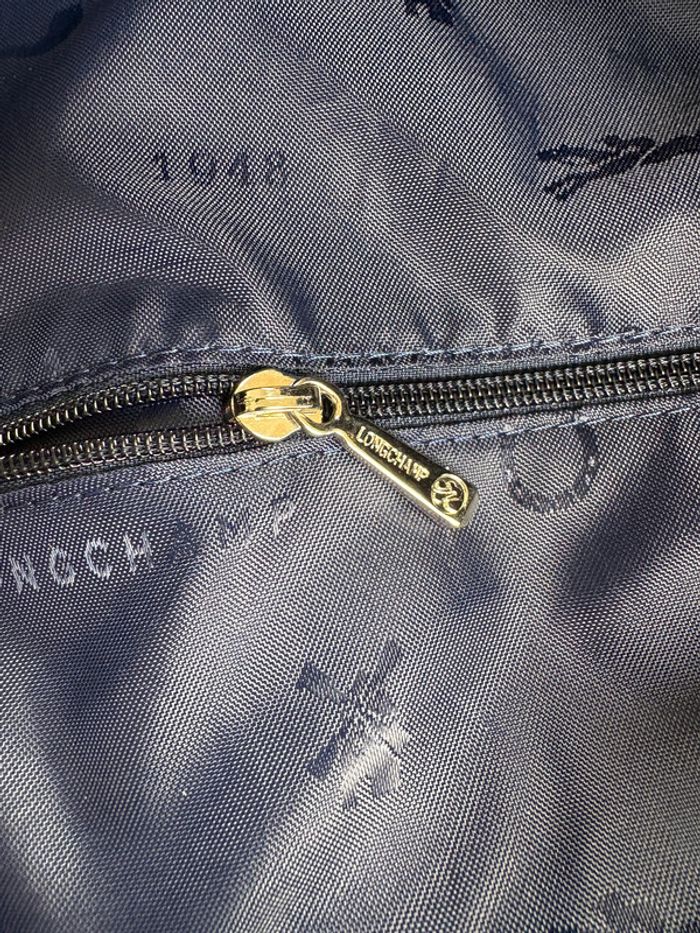 Sac à dos Longchamp | Bleu | Taille 29 X 32 cm - photo numéro 9