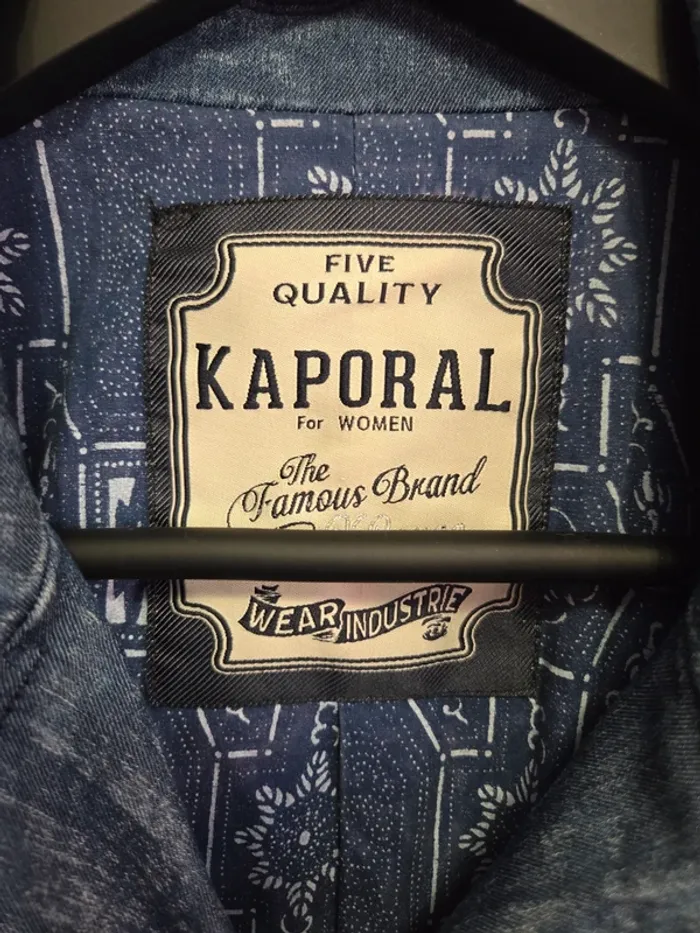 Veste en jean Kaporal T40 – Style rock & chic - photo numéro 5