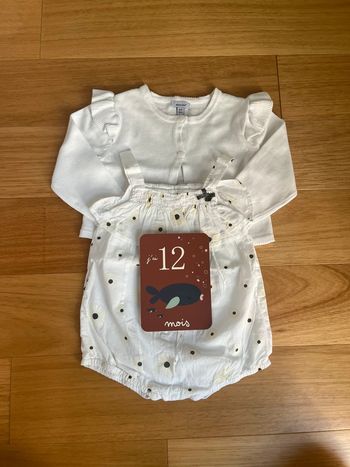 Ensemble été  bébé fille absorba blanc