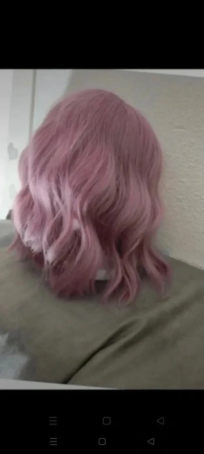 Perruque Naturelle Rose Pastel Tendance 30€ - photo numéro 6