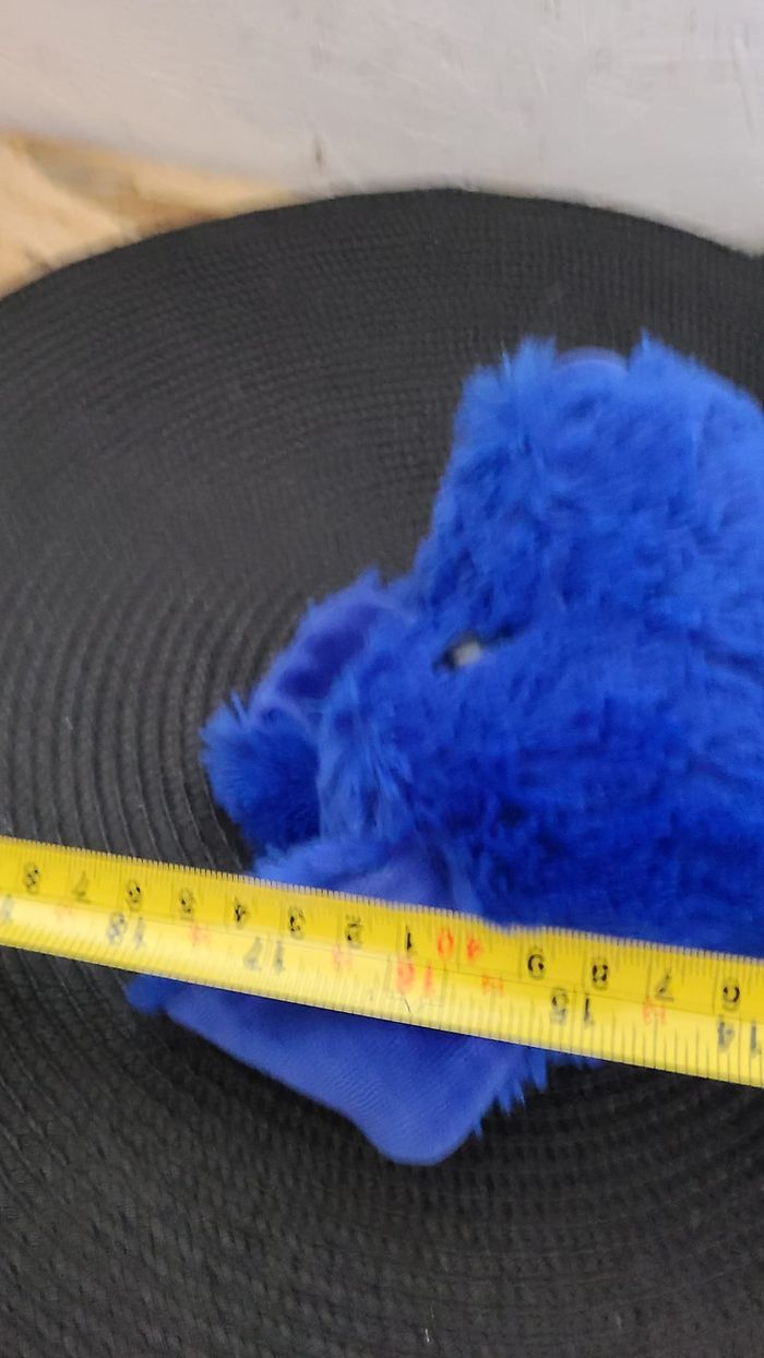 Ecole des loisirs Peluche Chien Bleu - photo numéro 3
