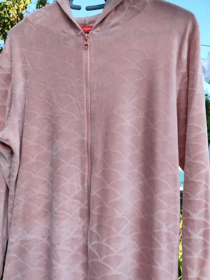 Combinaison pyjama rose taille 34/36 - photo numéro 2