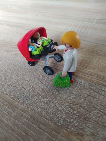 Playmobil Maman et ses jumeaux
