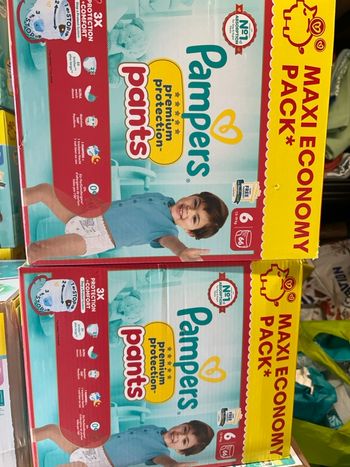 2 packs Pampers premium protection pants t6