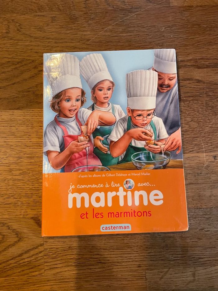 Livre Je commence à lire avec Martine et les marmitons