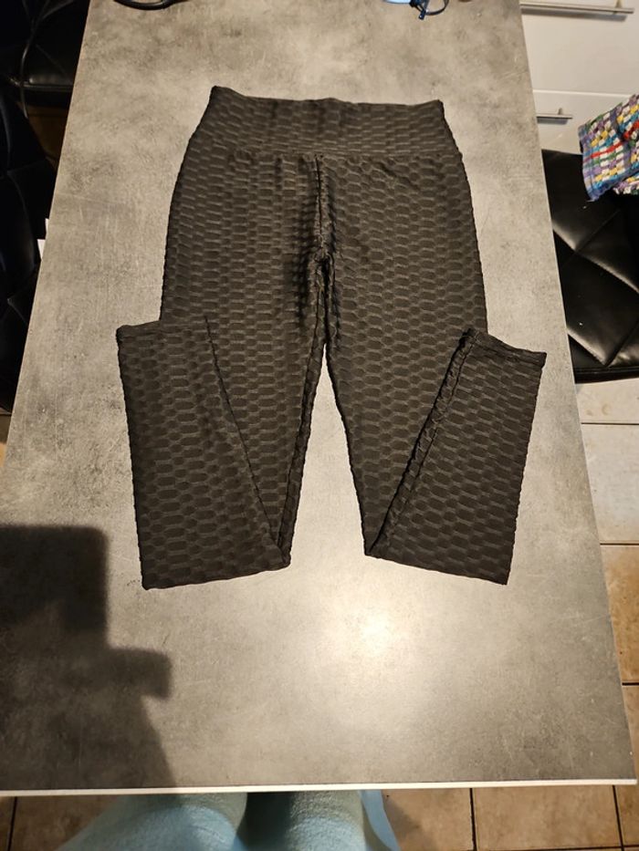 Pantalon noir élastique taille s/m