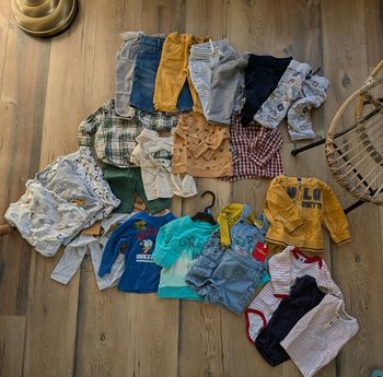 Lot vêtement garçon 6 mois automne hiver