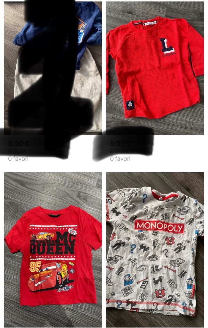 Lot 13 tshirts 24 mois - photo numéro 2