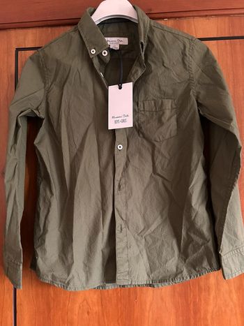 Chemisier kaki 7-8 ans Massimo Dutti neuf avec étiquette