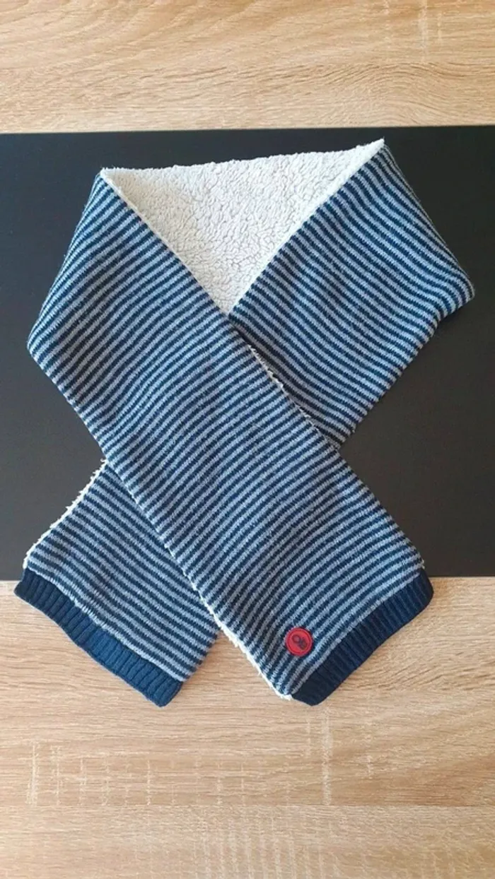 Ensemble bonnet et écharpe 6-12 mois - photo numéro 3