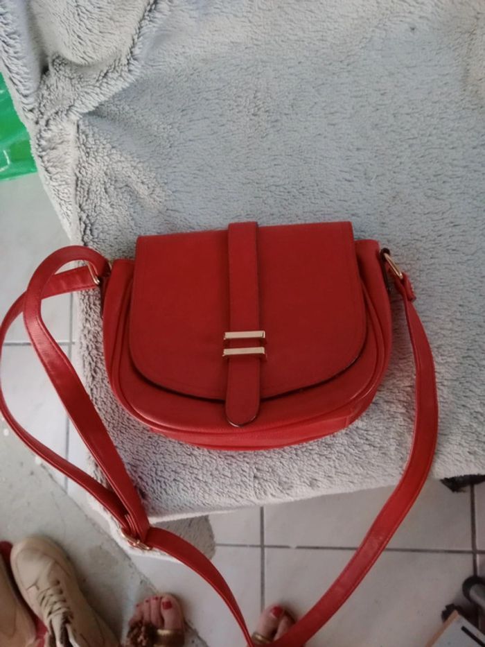 Sac rouge femme c 78 - photo numéro 2