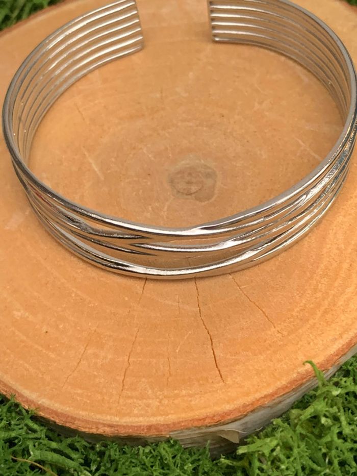 Bracelet ouvert acier - photo numéro 2