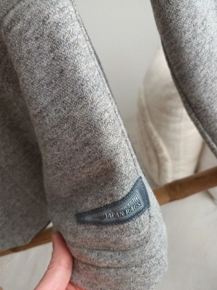 Veste blazer grise Japan Rags taille M - photo numéro 3