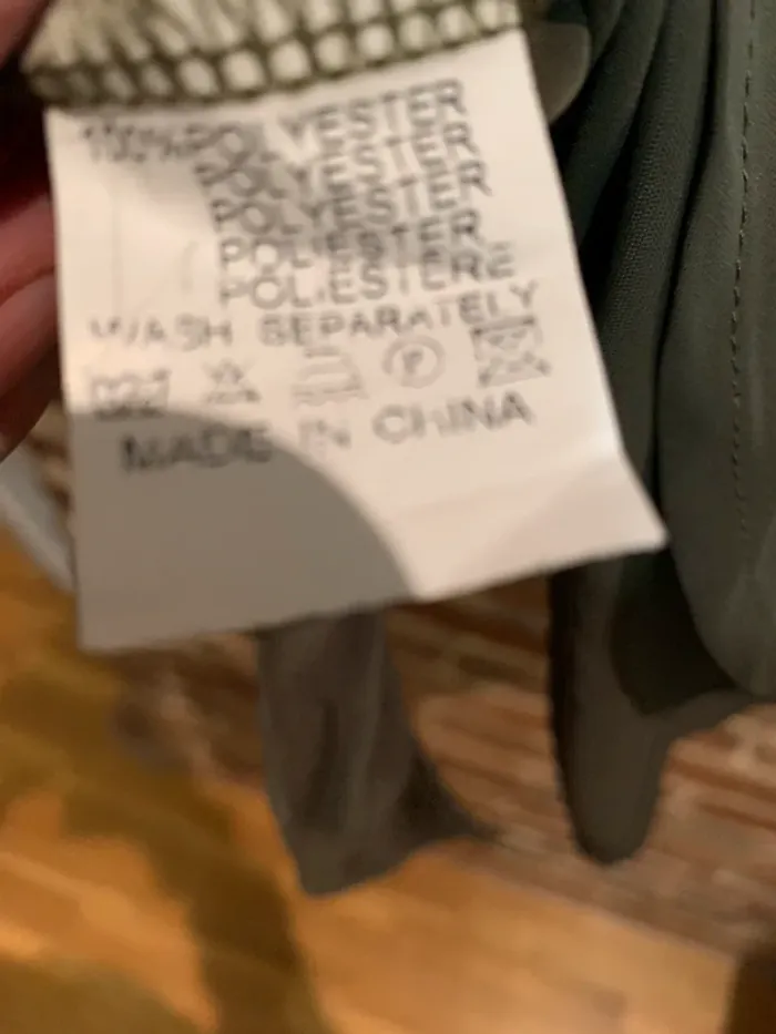 Chemise blouse kaki - photo numéro 6