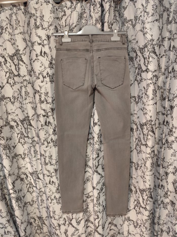 Pantalon slim gris Kiabi taille 36 - photo numéro 4