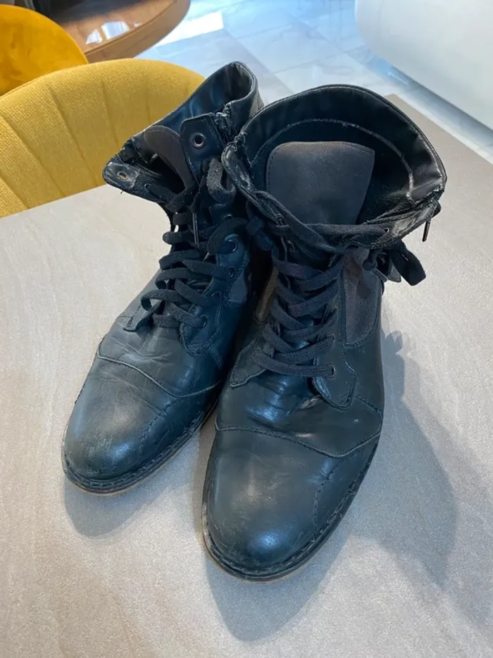 Bottes hommes style rangers - photo numéro 4