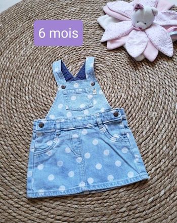 robe en jeans 6 mois