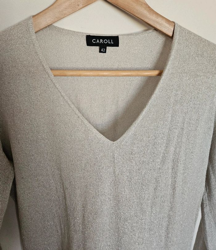 Pull Caroll taille 42 - photo numéro 4