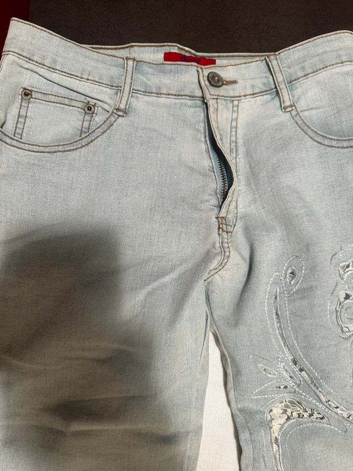 👖 Pantacourt bleu clair – Marque Budy – Taille M 🩵 - photo numéro 8