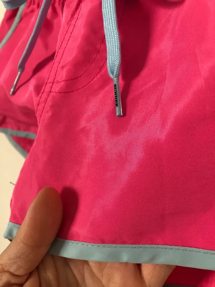 Short maillot de bain rose fluo Sundek taille M - photo numéro 3