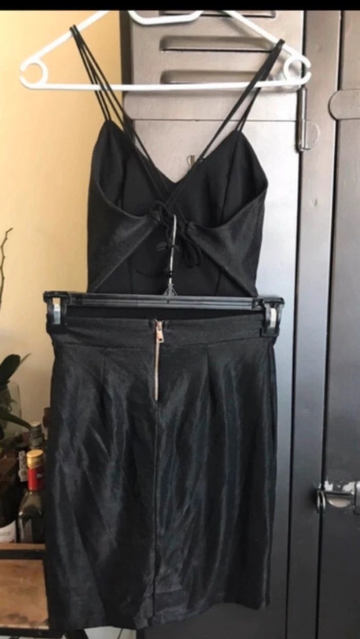 Robe noire, Morgan, taille 38,avec dos nu - photo numéro 7