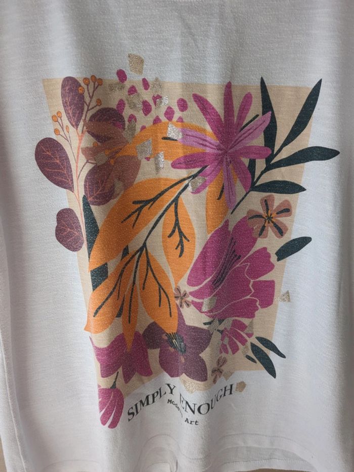 Tee shirt grain de malice taille L - photo numéro 2