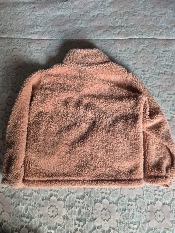 Gilet zip abricot T 5ans - photo numéro 3