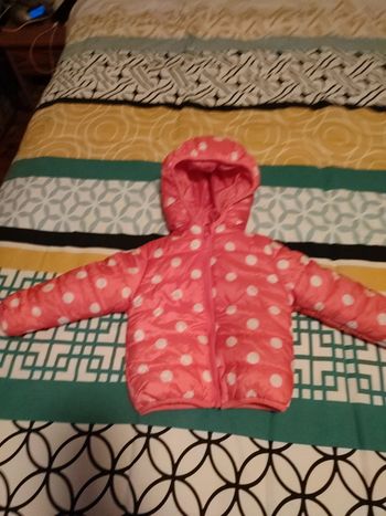 Doudoune Corail a pois