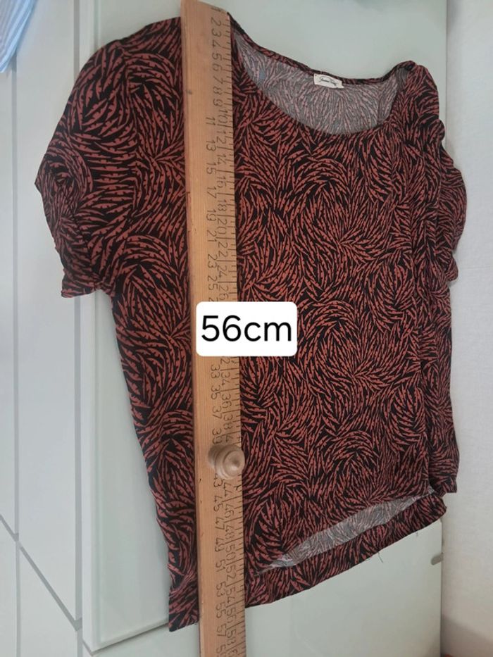 American vintage haut tee-shirt blouse T.36/38 - photo numéro 11